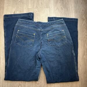 Pajamajeans dark wash flare jeans